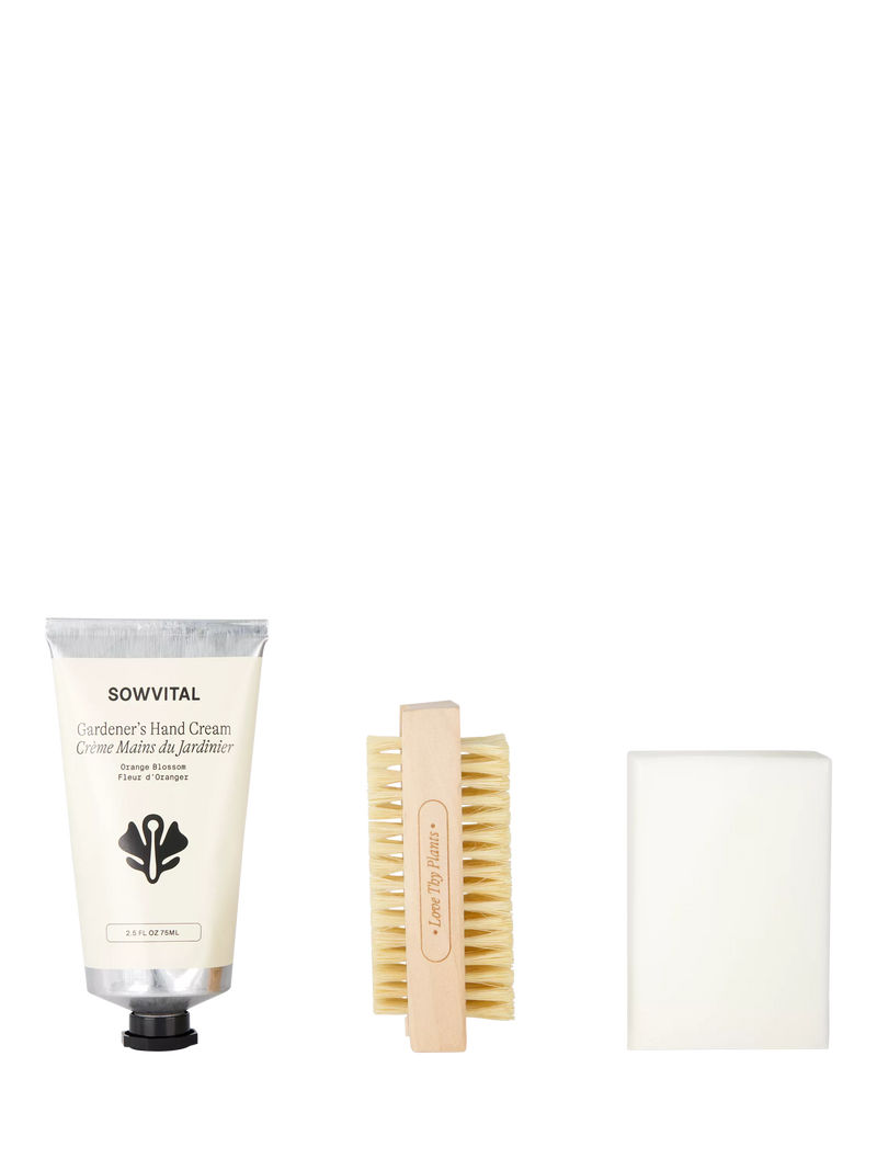 Sowvital hand care kit soap nail brush shea butter, UK version