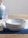 Denby Kiln Blue stoneware pasta bowl 22cm - British product