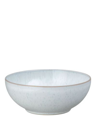 John Lewis Denby White Speckle Stoneware Cereal Bowl, 17cm- Buy online at McGrocer