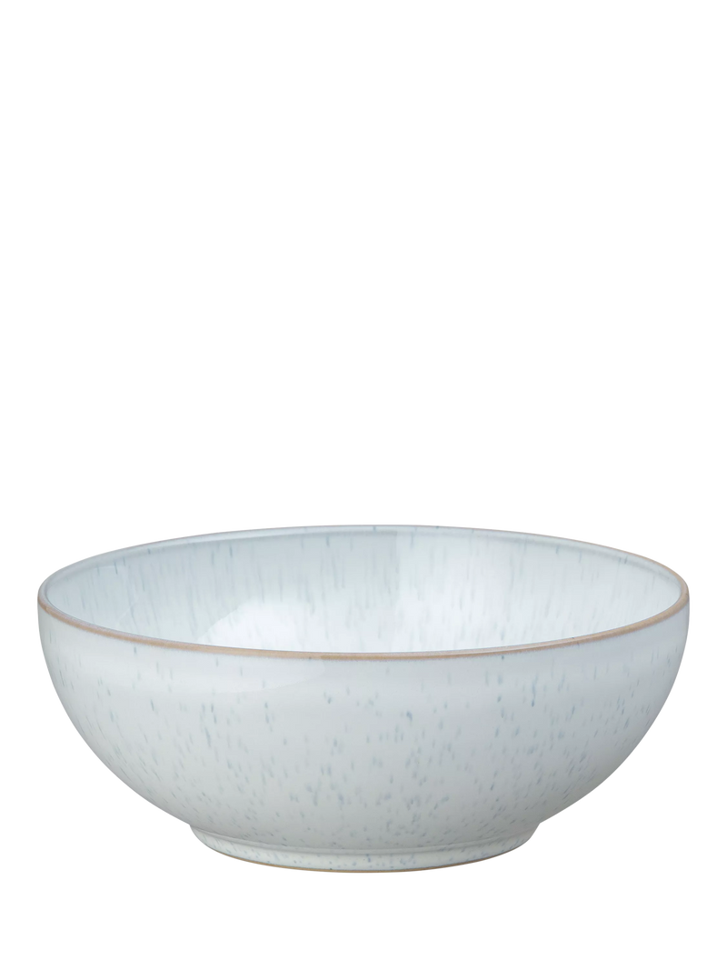 Denby White Speckle cereal bowl 17cm, UK version