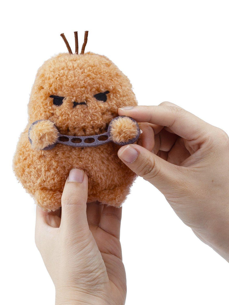 Noodoll Cuffs Ricespud plush toy - British product