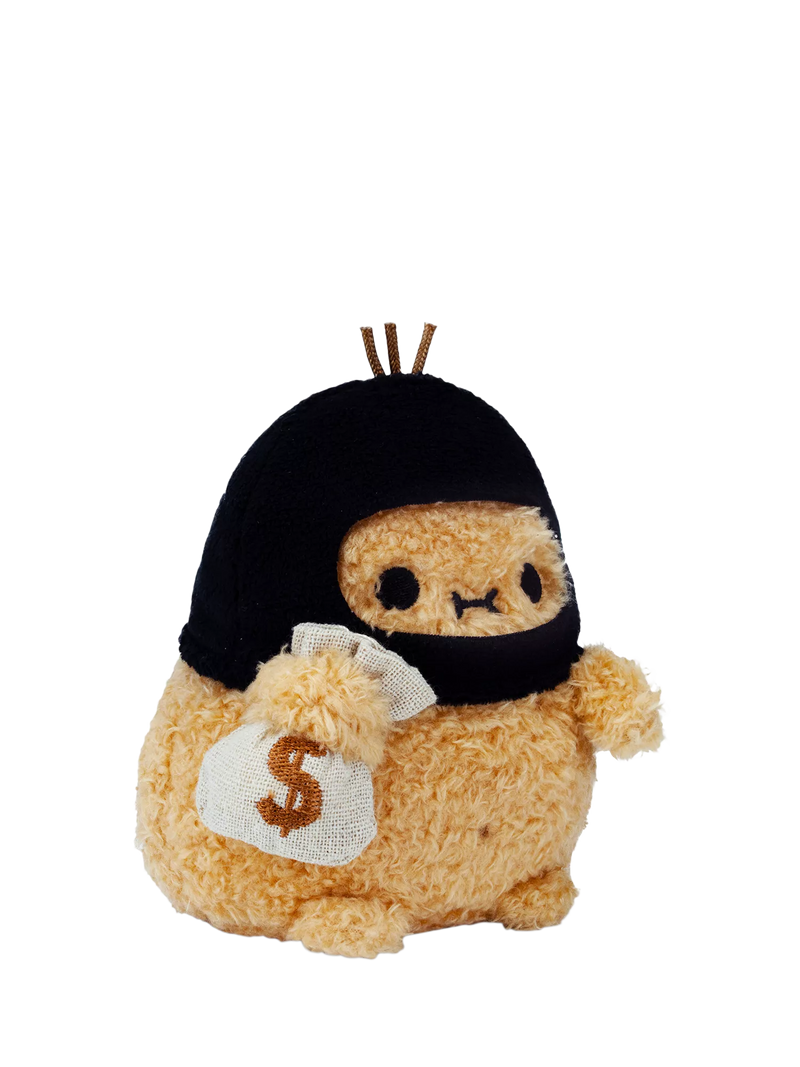 Noodoll Robber Ricespud plush toy 13cm - British product