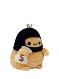 Noodoll Robber Ricespud plush toy 13cm - British product