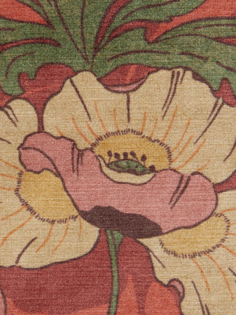 Liberty London Butterfield velvet furnishing fabric in lacquer colour, UK version