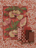 Liberty London Butterfield velvet furnishing fabric in lacquer colour, UK version