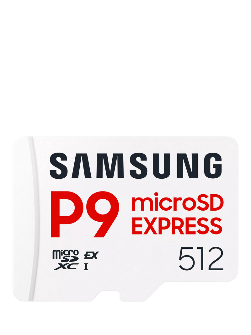 Samsung P9 Express microSDXC memory card 512GB, UK version
