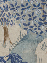 John Lewis Liberty London Enchanted Wood Furnishing Fabric Lapis- Buy online at McGrocer