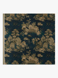 Liberty London Kelp velvet furnishing fabric (British brand)