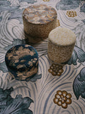 Liberty London Kelp velvet furnishing fabric (British brand)