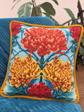 Bothy Threads Caustic Chrysanthemum tapestry kit 36x36cm, imported from the UK