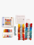 Bothy Threads Caustic Chrysanthemum tapestry kit 36x36cm, imported from the UK