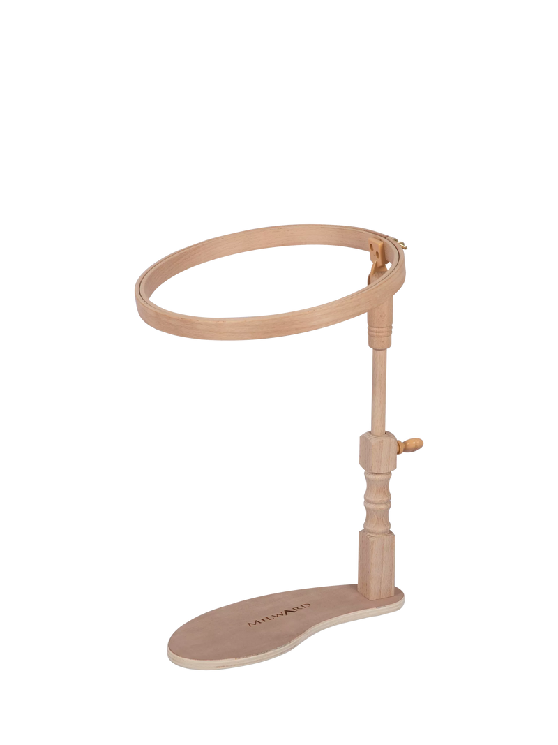 Milward embroidery seat stand with three hoops - British product