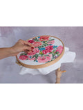 Milward embroidery seat stand with three hoops - British product
