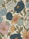 Liberty London Poppy Meadowfield linen furnishing fabric, imported from the UK