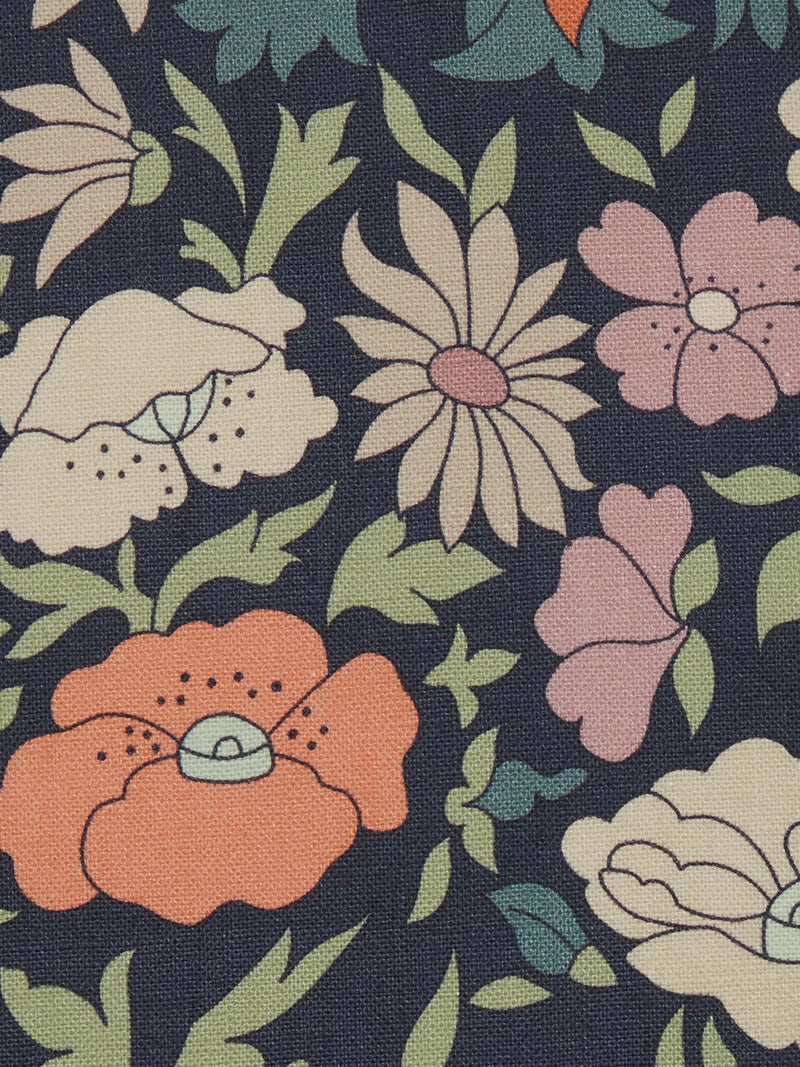 Liberty London Poppy Meadowfield Linen Furnishing Fabric