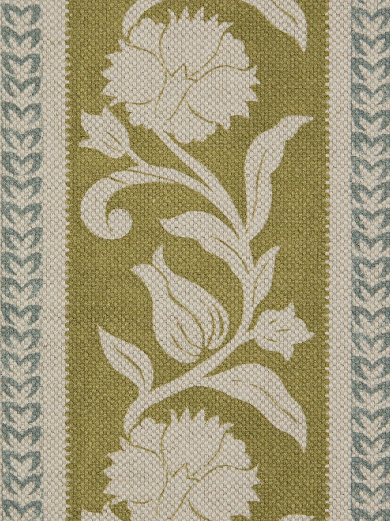 Liberty London Sambourne Stripe Furnishing Fabric Kelp