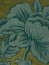 John Lewis Liberty London Sambourne Vine Velvet Furnishing Fabric, Kelp- Buy online at McGrocer