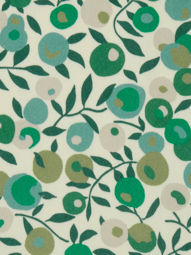 Liberty London Wiltshire Blossom Furnishing Fabric, Jade