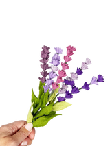 John Lewis The Crafty Kit Company Felt Lavender Flowers Sewing Kit- Buy online at McGrocer