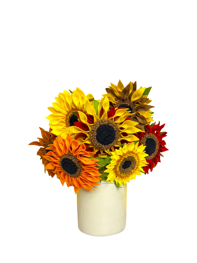 Crafty Kit Company Van Gogh felt sunflowers - British product