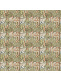 Voyage Eden Ruins green furnishing fabric (British brand)