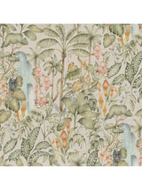 John Lewis Voyage Elysian Canopy Green Furnishing Fabric- Buy online at McGrocer