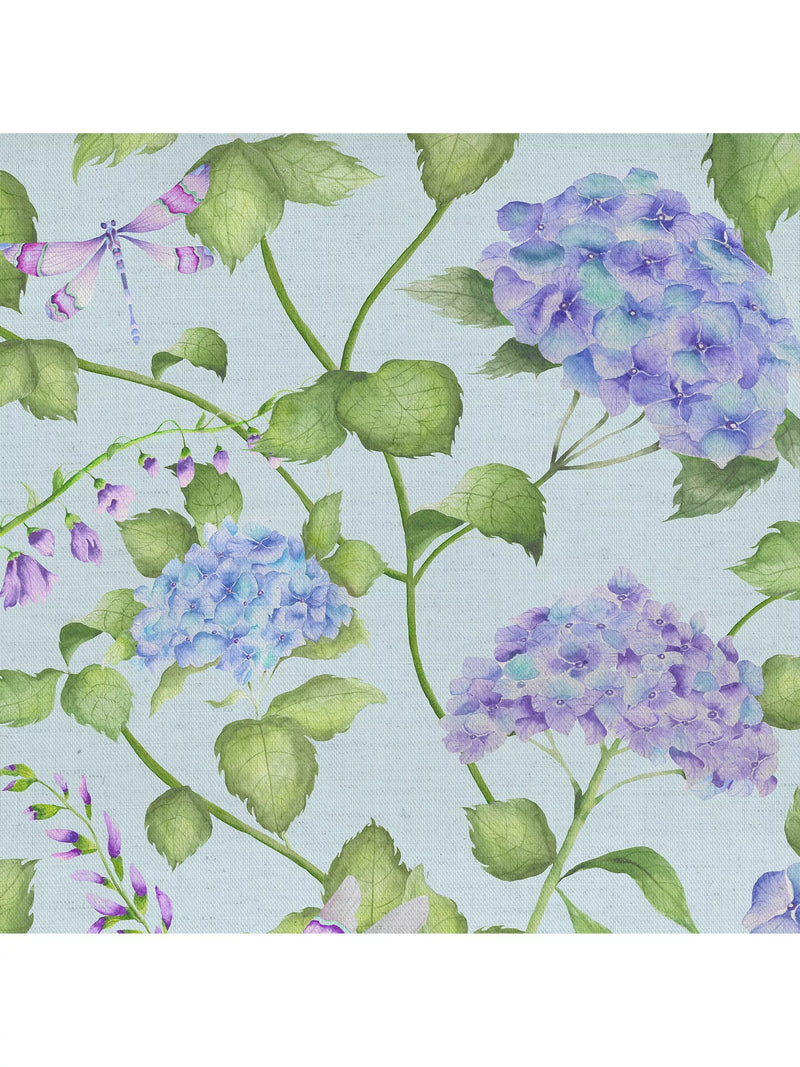 Voyage Sylvana furnishing fabric floral pattern - British product