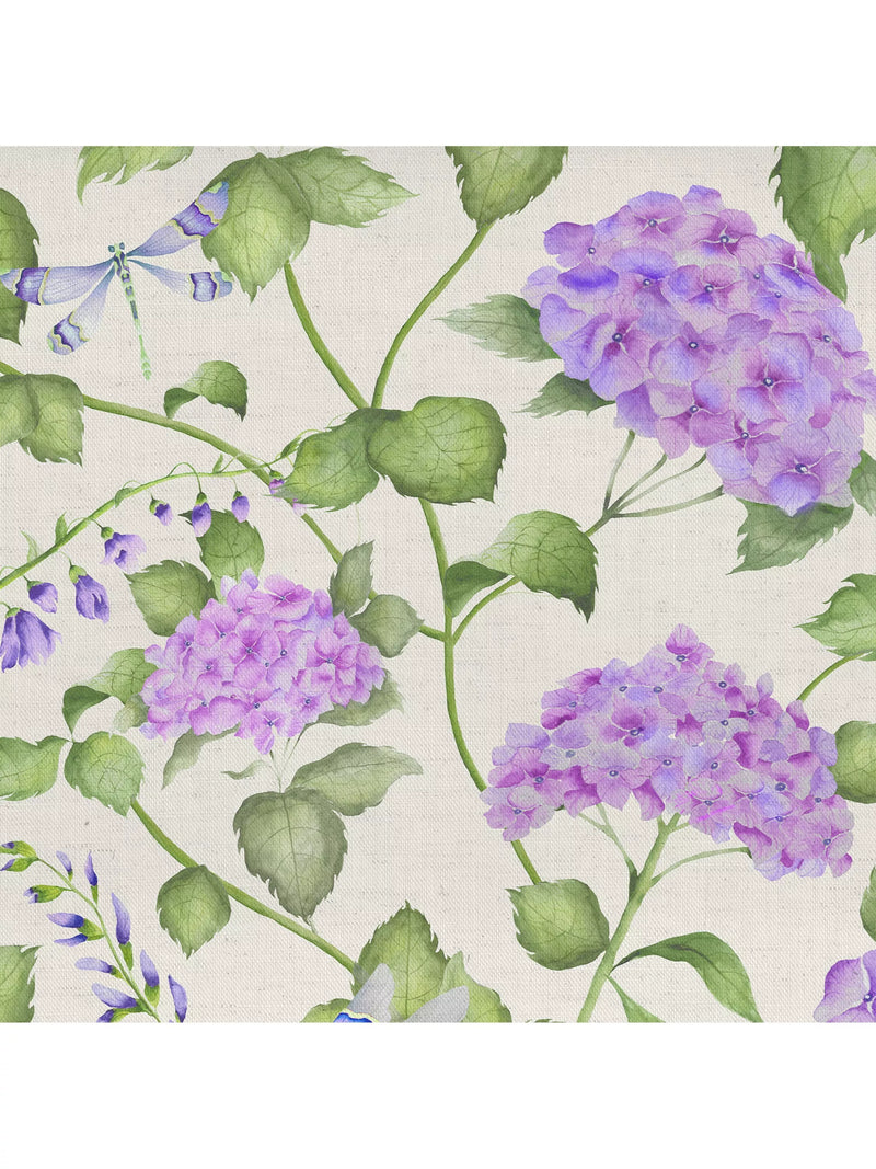 Voyage Sylvana Floral Furnishing Fabric - 100cm Width