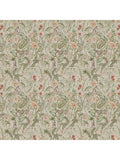 Voyage Tropical Utopia green furnishing fabric 100x145cm, imported from the UK