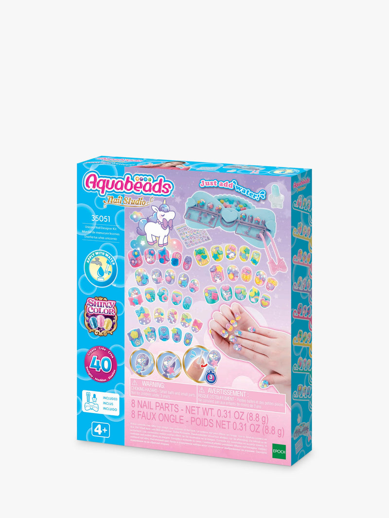 Aquabeads Nail Studio unicorn designer kit (British brand)