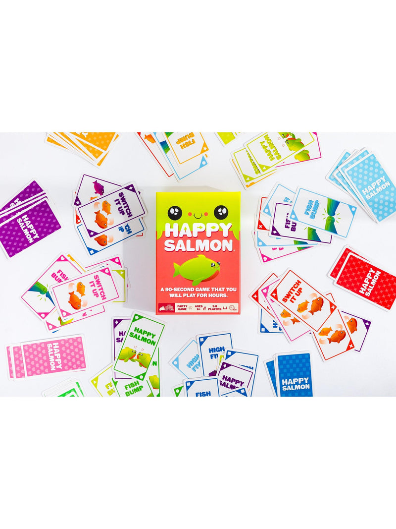Esdevium Happy Salmon party card game, imported from the UK