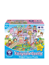 John Lewis Orchard Toys Fairytale Castle Shaped Floor Jigsaw Puzzle, 75 Pieces- Buy online at McGrocer