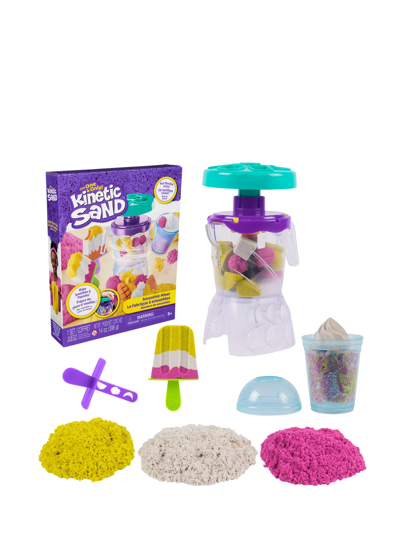 Kinetic Sand Smoothie Mixer playset imported from the UK