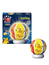 John Lewis Ravensburger Pokémon 3D Jigsaw Puzzle Ball Nightlight, 72 Piece- Buy online at McGrocer