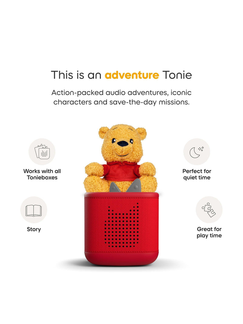 tonies Winnie the Pooh Cuddle Tonie audio character, imported from the UK