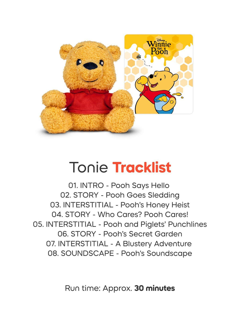 tonies Winnie the Pooh Cuddle Tonie audio character, imported from the UK