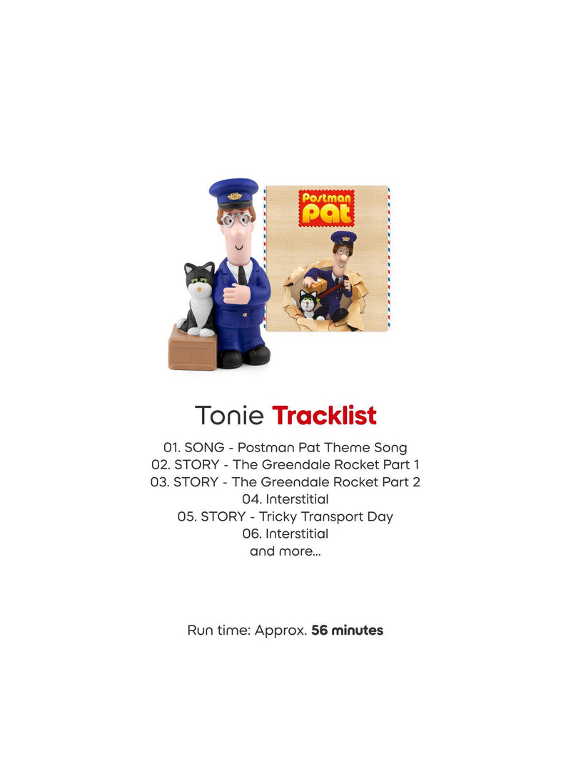 tonies Postman Pat Tonie audio character, UK version