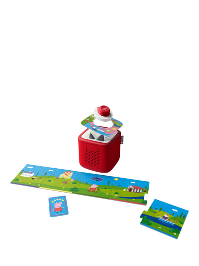 John Lewis tonies Playdate with Peppa Pig Tonieplay Interactive Storytelling Game- Buy online at McGrocer