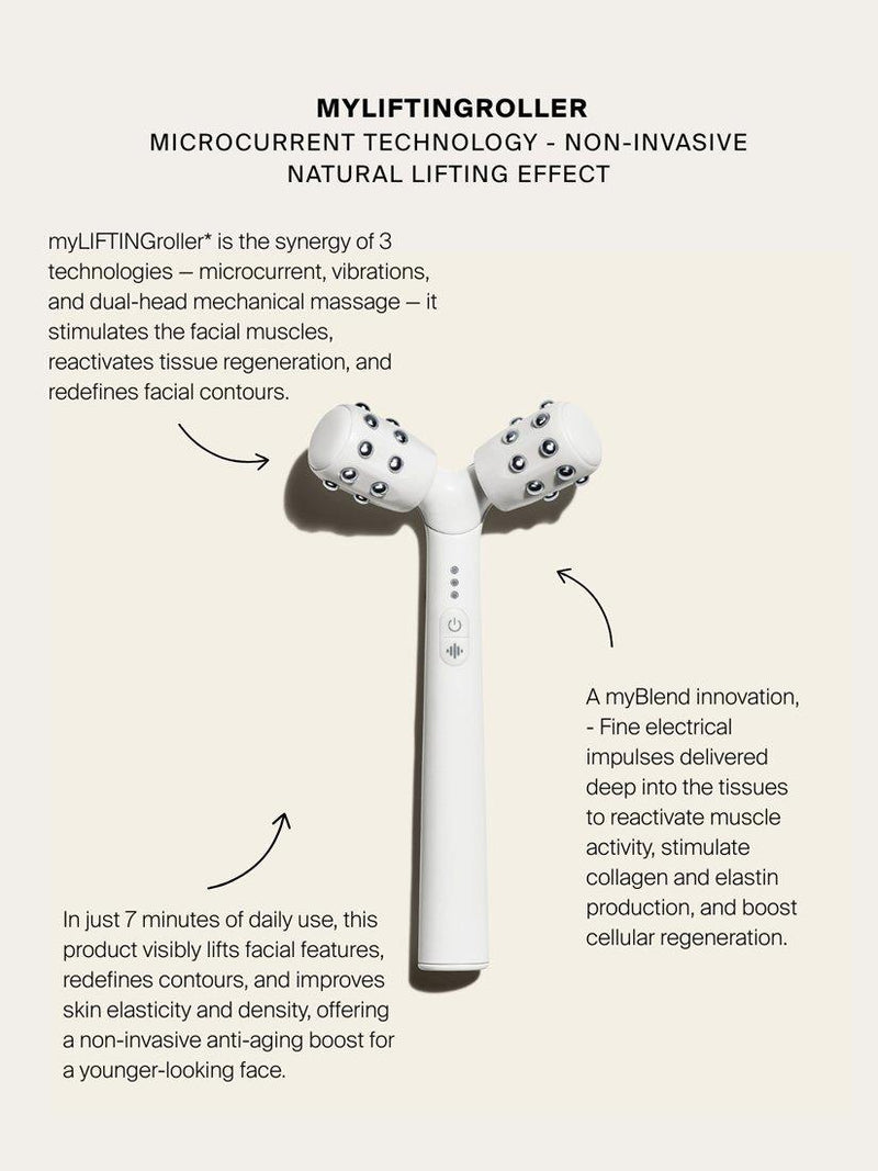myBlend facial lifting roller, imported from the UK