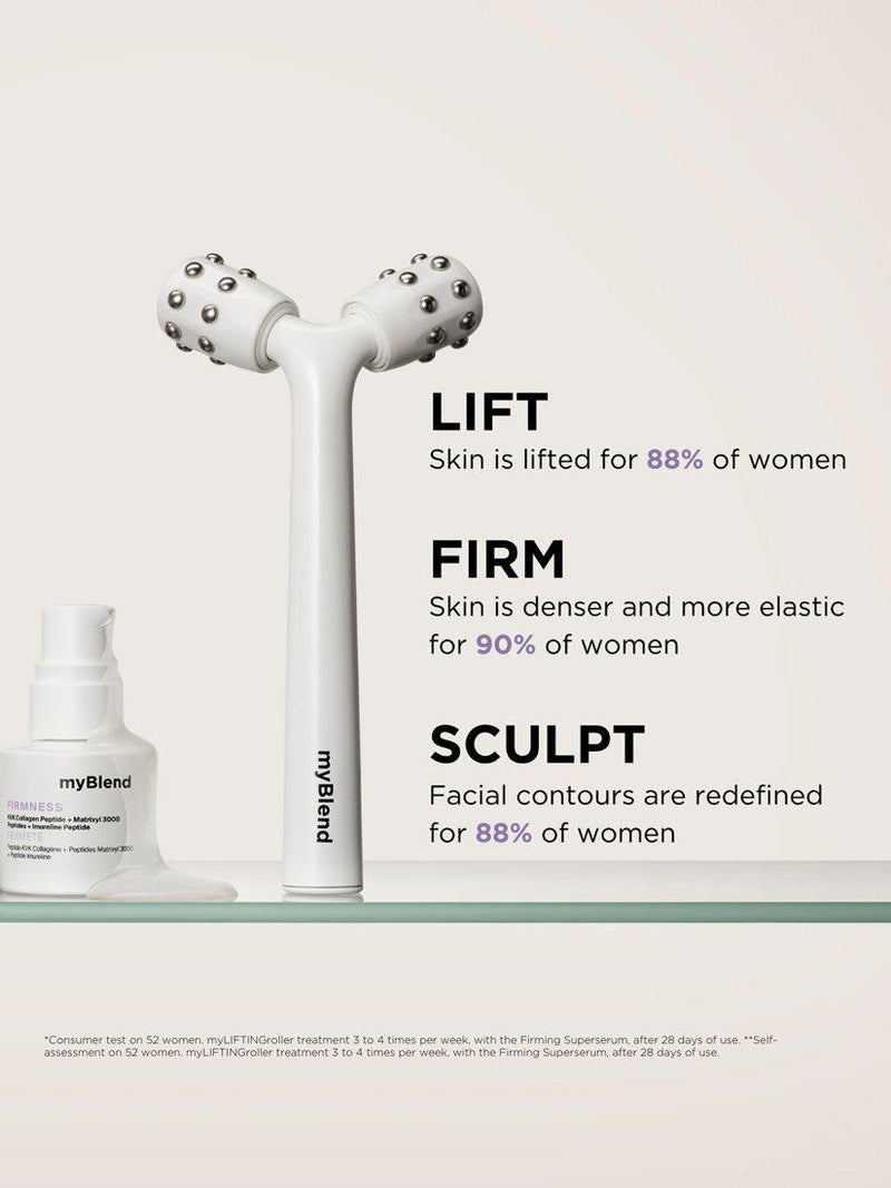 myBlend facial lifting roller, imported from the UK