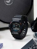 Casio G-SHOCK octagonal black men's digital watch (British brand)