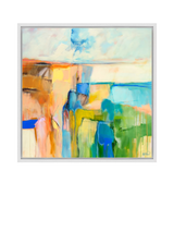 John Lewis John Lewis Alex Ebdon 'Sand Dunes' Framed Canvas Print, 86 x 86cm- Buy online at McGrocer