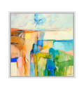 John Lewis framed canvas print Sand Dunes 86x86cm - British product