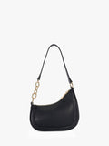 Dune London asymmetric chain shoulder bag black (British brand)