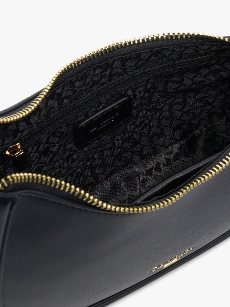 Dune London asymmetric chain shoulder bag black (British brand)