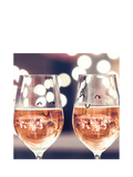 Cardmix wine glasses greeting card, UK version