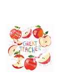 Woodmansterne Teacher Tools blank greeting card, British product