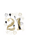 Woodmansterne 21st birthday greeting card, UK version
