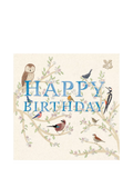 Woodmansterne Birds in the Trees birthday card - British product