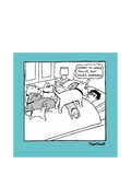 Woodmansterne dog waking snoring man greeting card 166x167mm, UK version